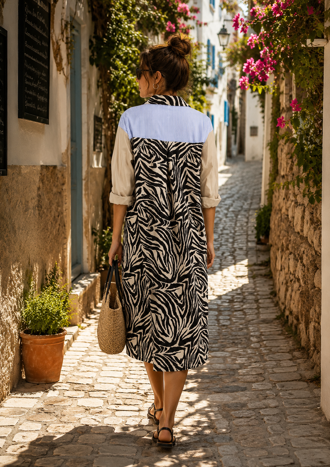 ROBE ZÉBRA 💥P.Rond