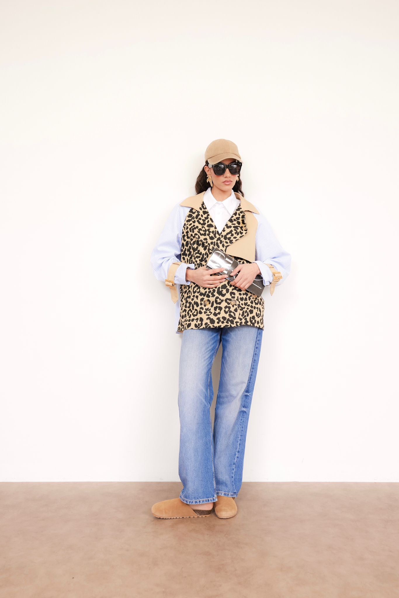 VESTE OVERSIZE Effet TRENCH