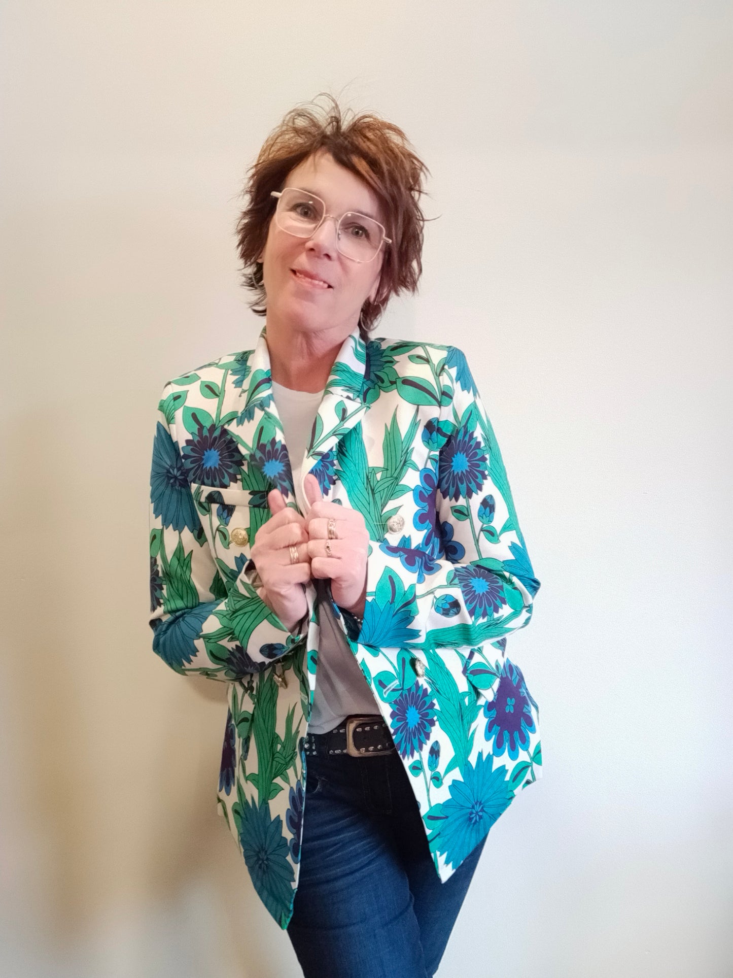 BLAZER FLORAL