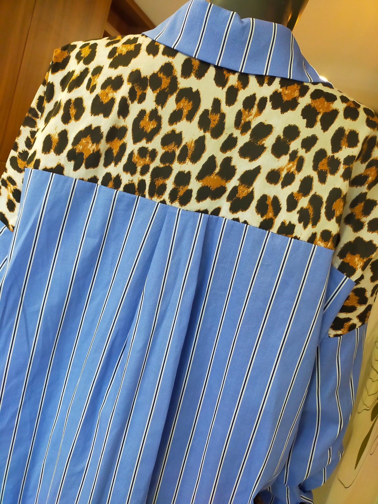 CHEMISE OVERSIZE LIGNÉ & LÉO