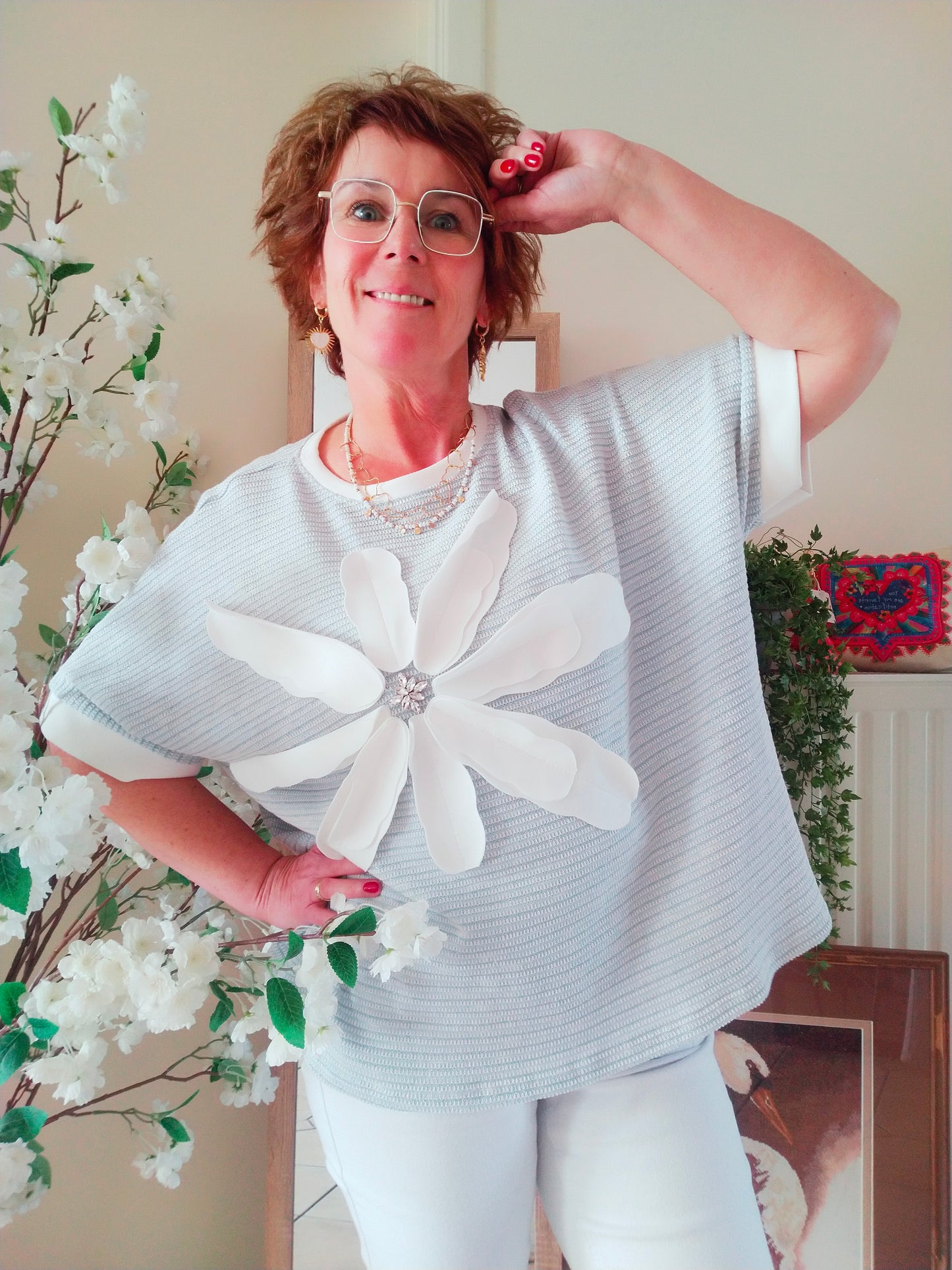T-SHIRT FLEUR - S20%