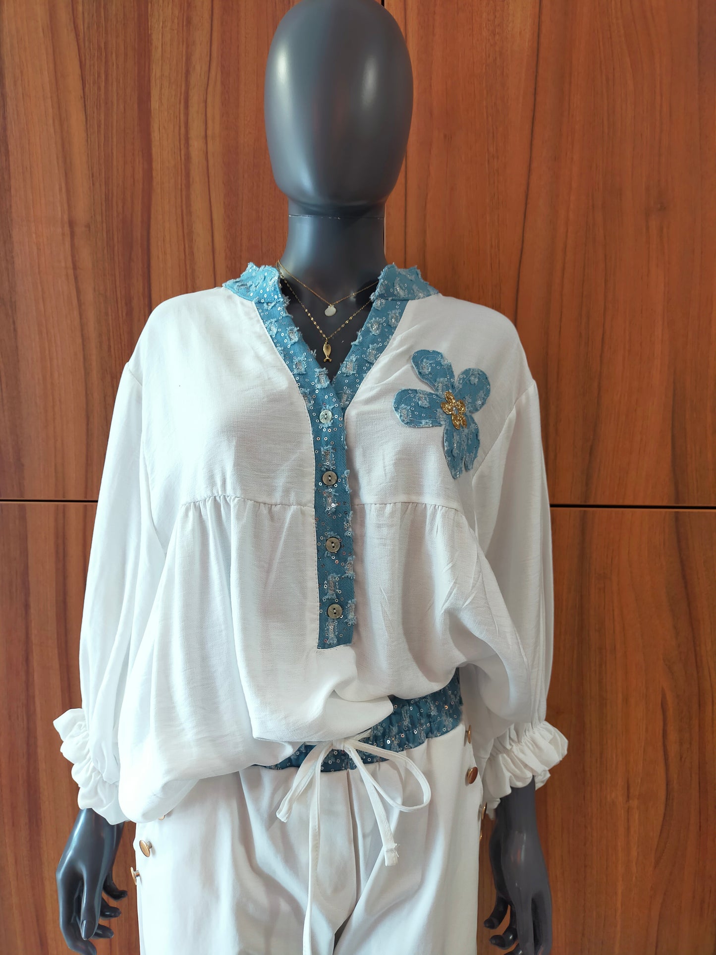 CHEMISE " MYKONOS " Oversize