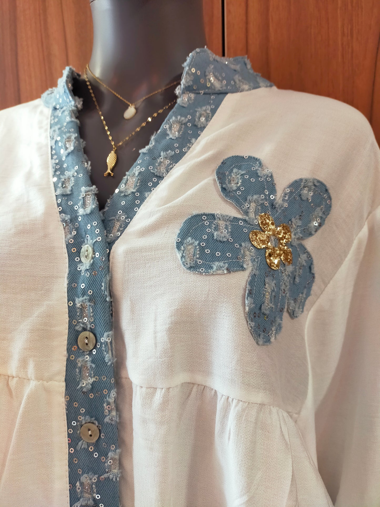 CHEMISE " MYKONOS " Oversize