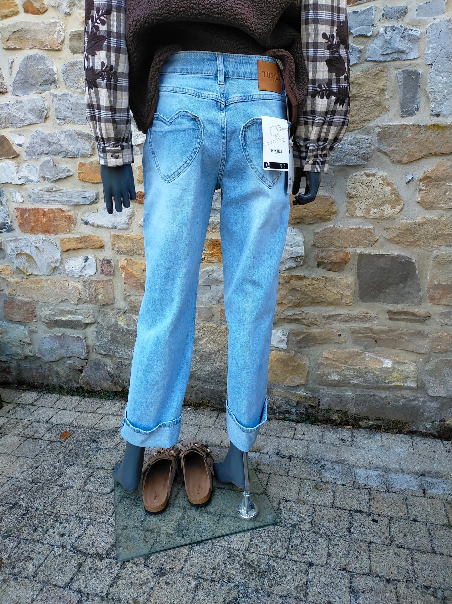 JEANS "Coeur" TOXIK3
