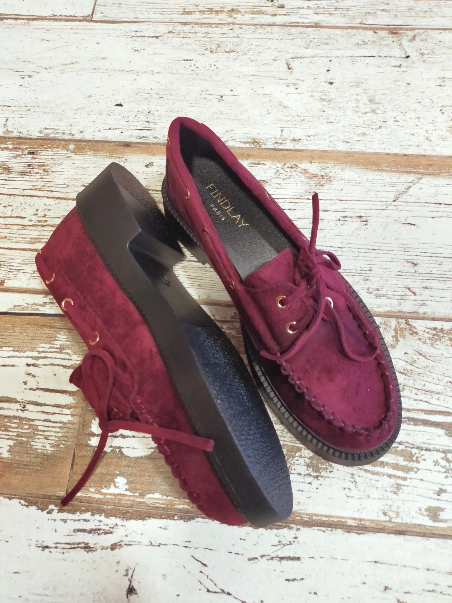 MOCASSINS Bordeaux