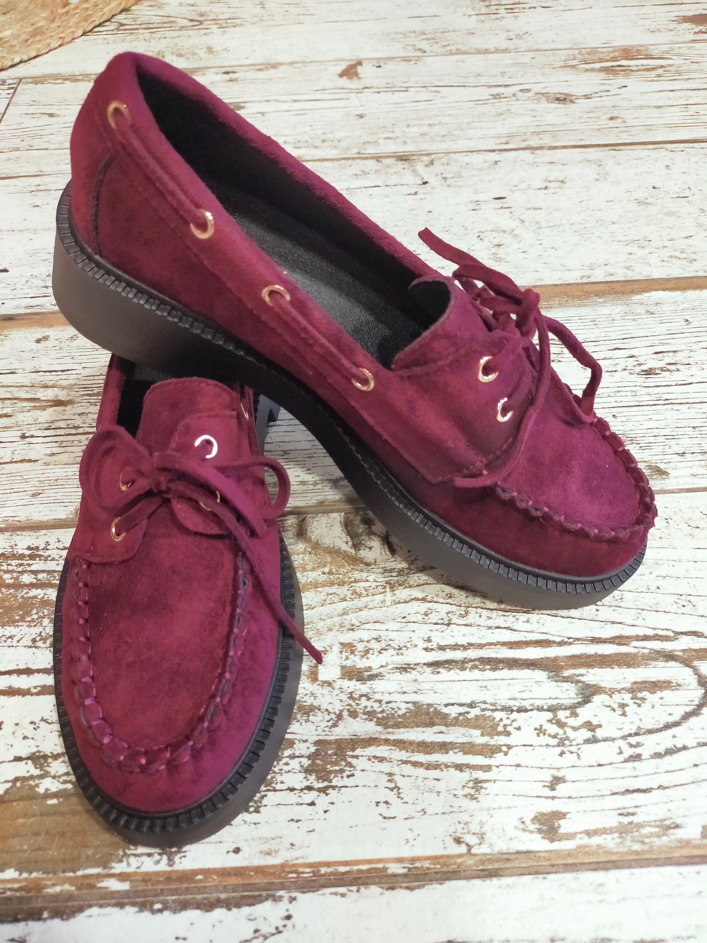 MOCASSINS Bordeaux