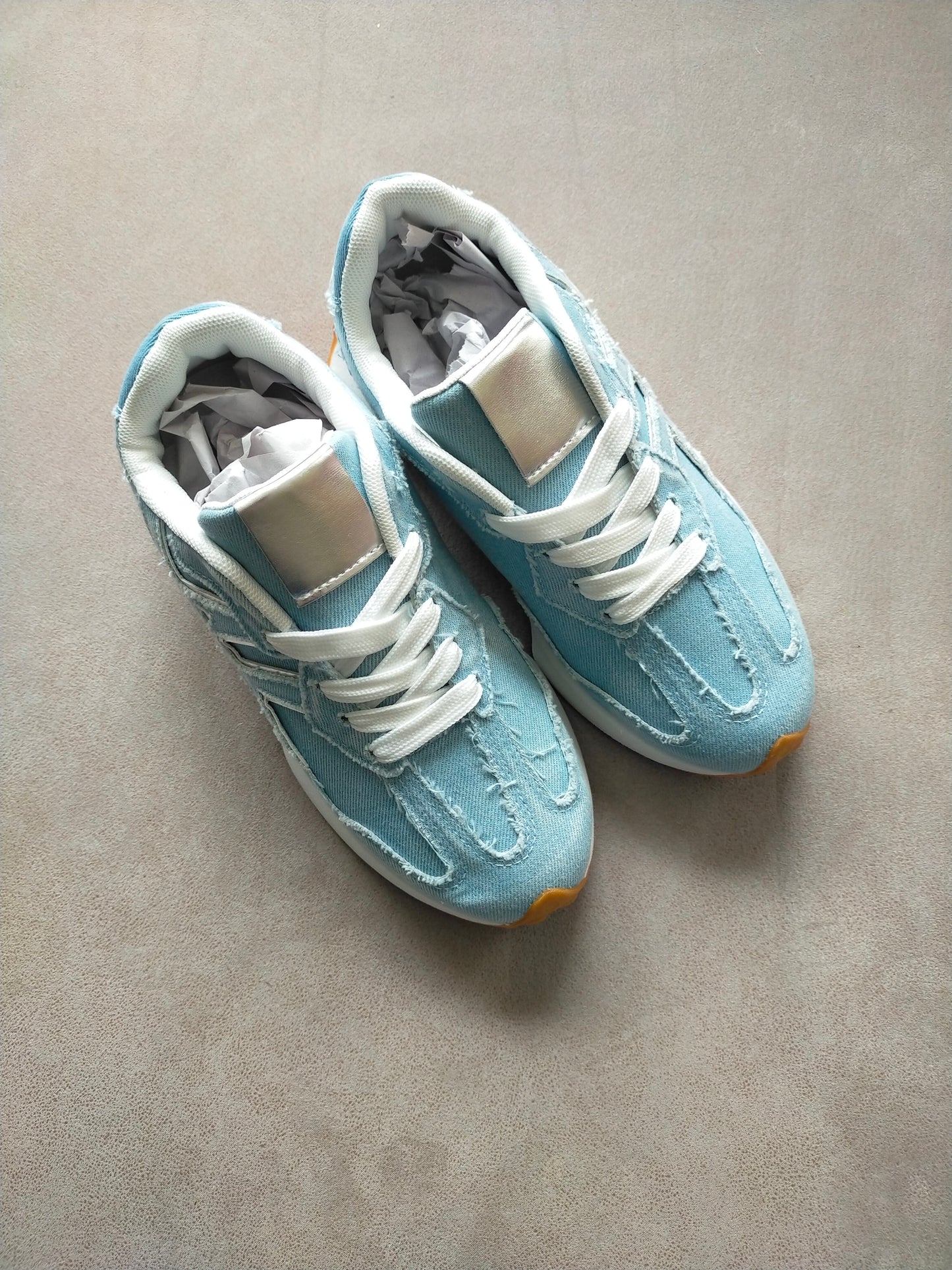 SNEACKERS JEANS CL 💥 Prix Rond