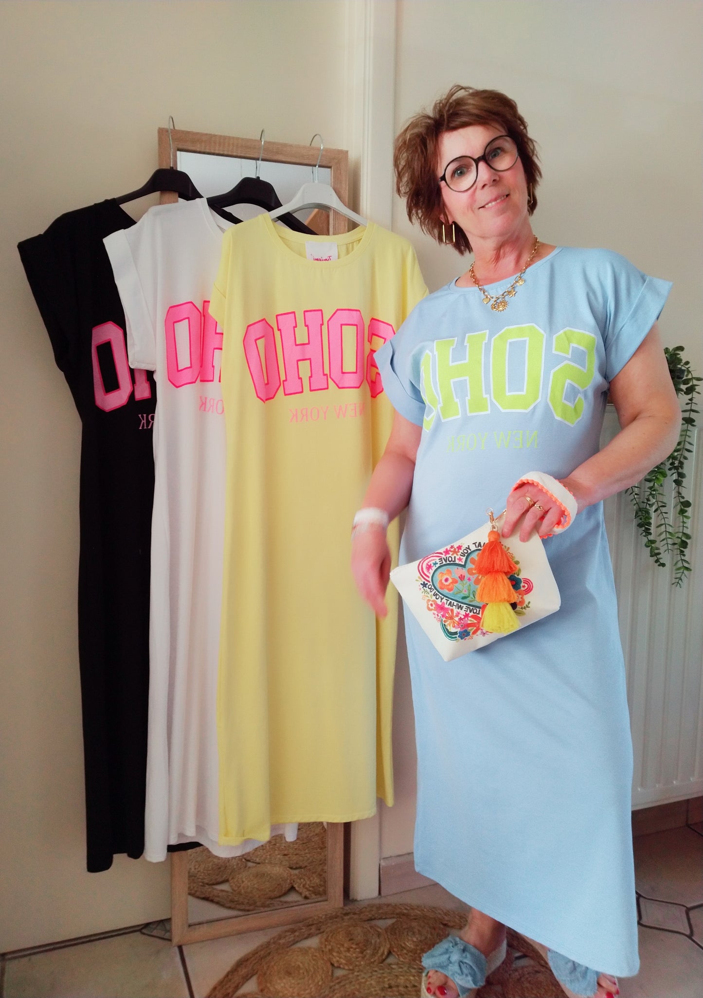 ROBE "SOHO" New York - 5 couleurs