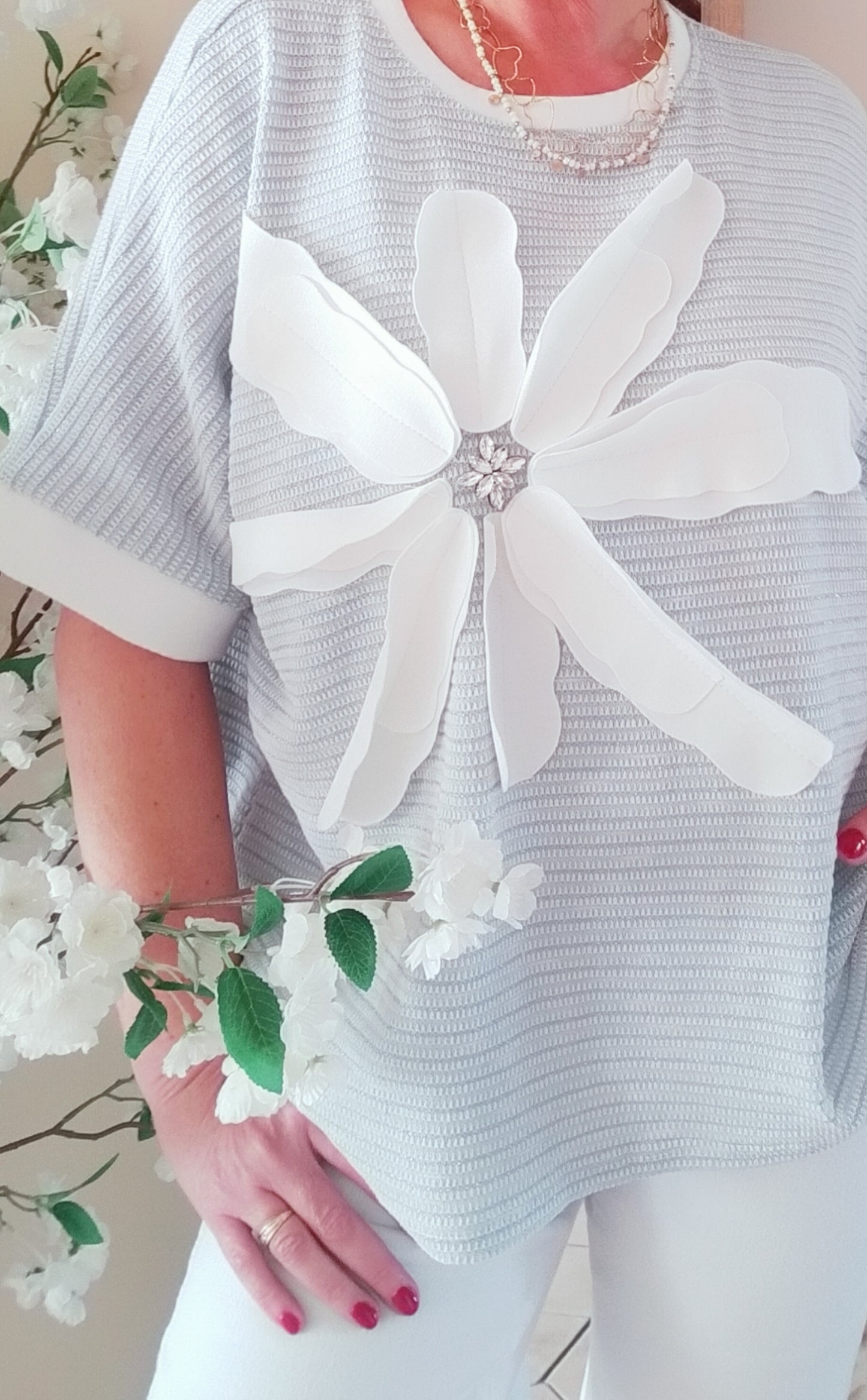 T-SHIRT FLEUR - S20%
