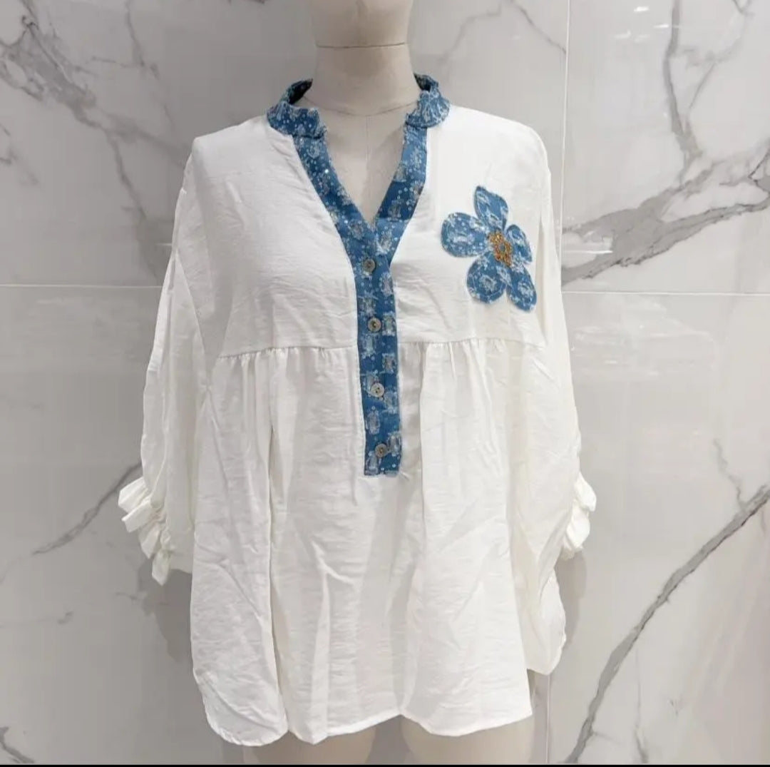 CHEMISE " MYKONOS " Oversize
