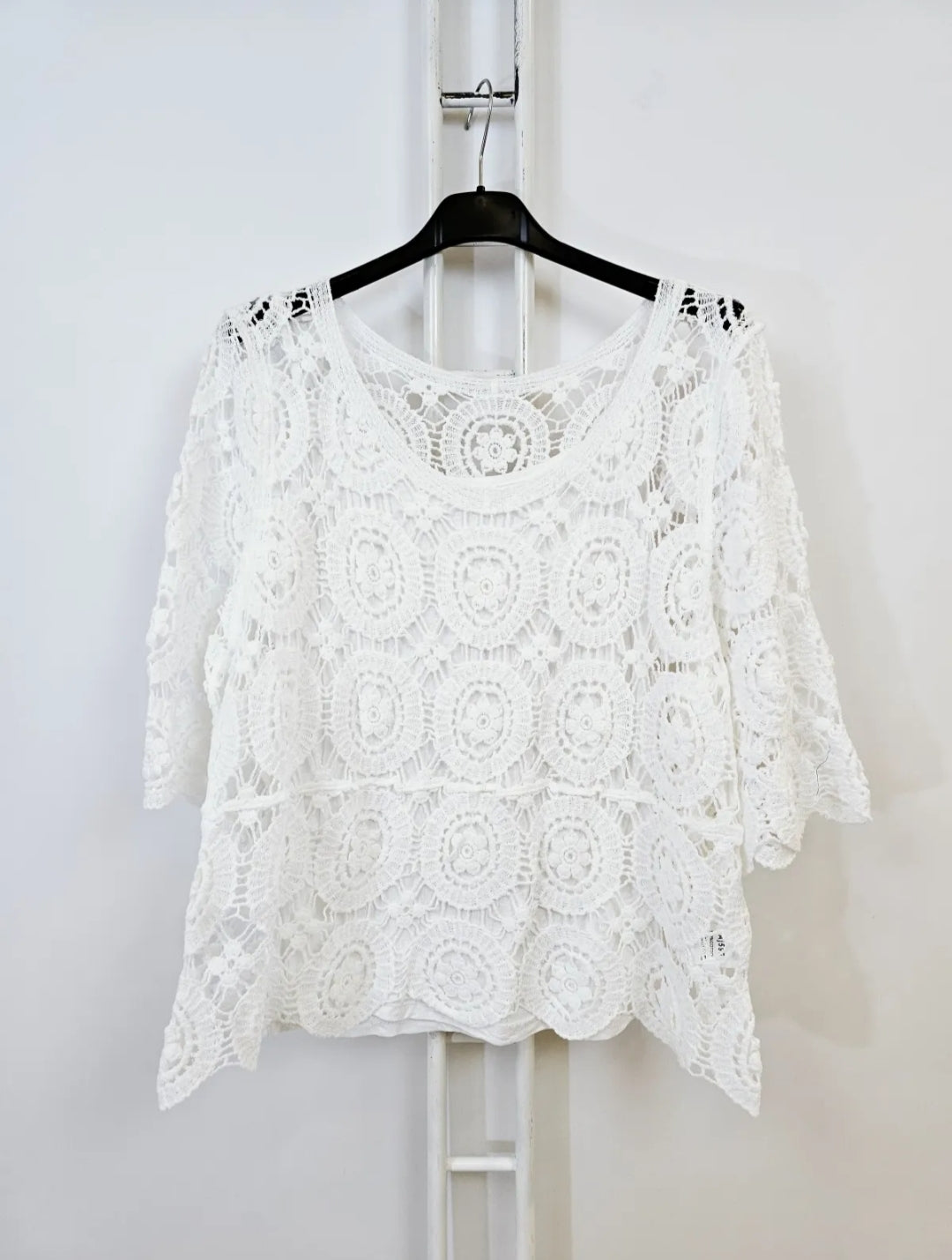 PULL CROCHET - 2 couleurs