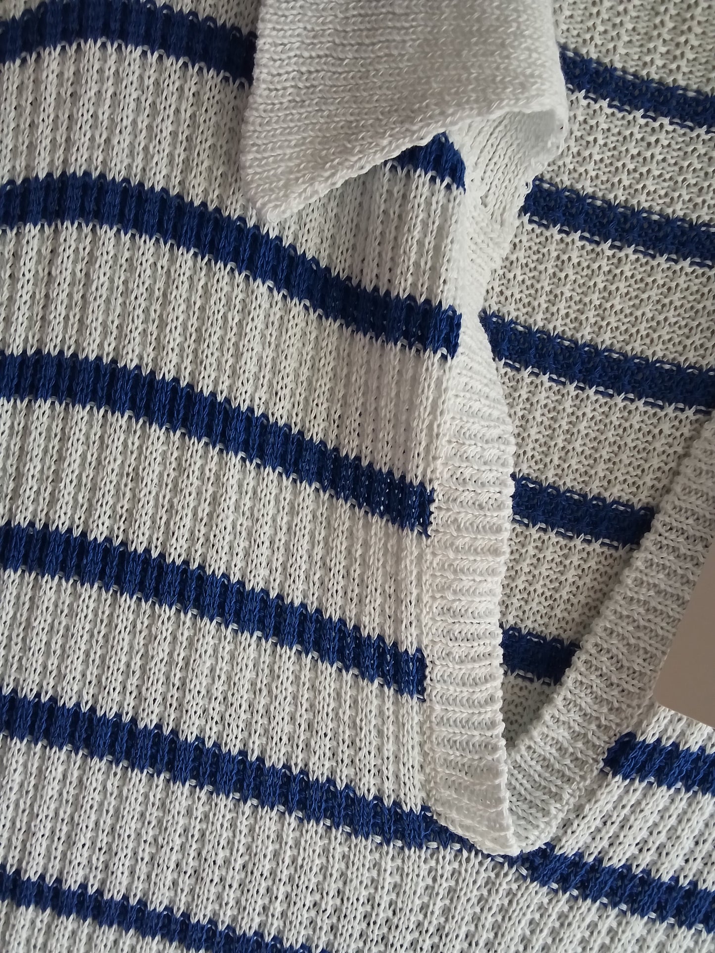 💚 ROBE MARINE - en maille