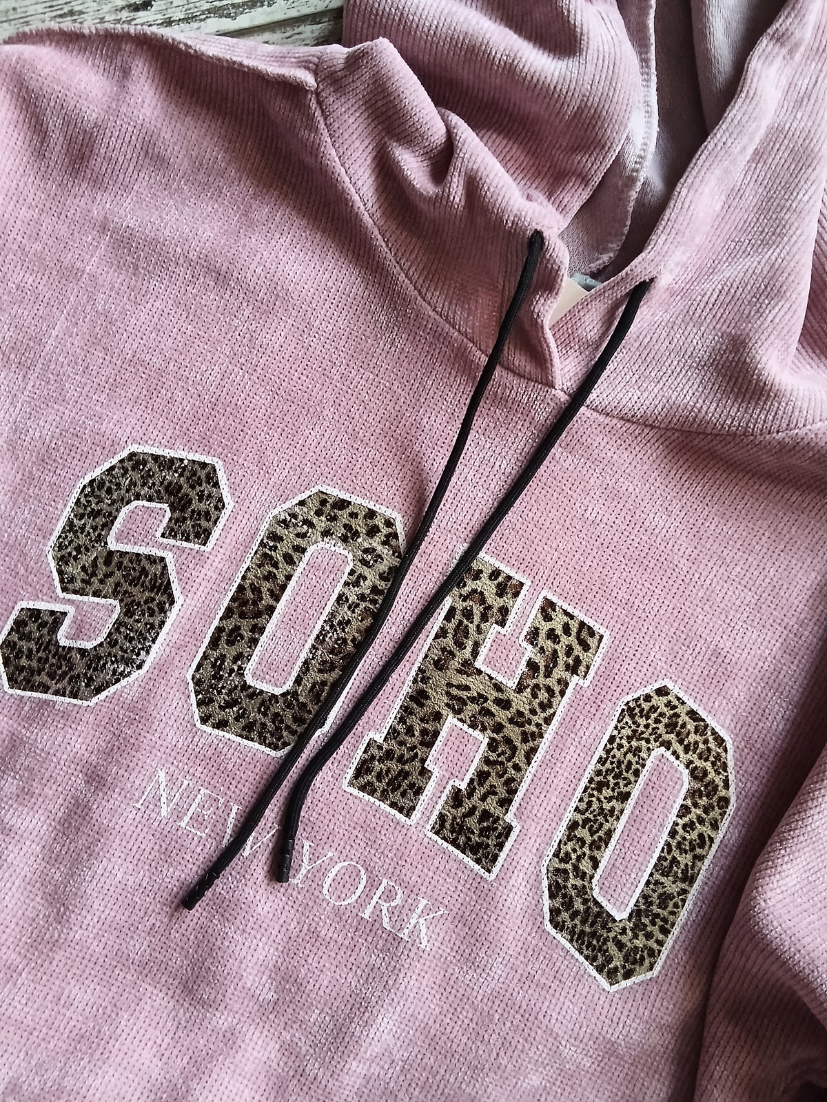 SWEAT "SOHO" - Vieux rose