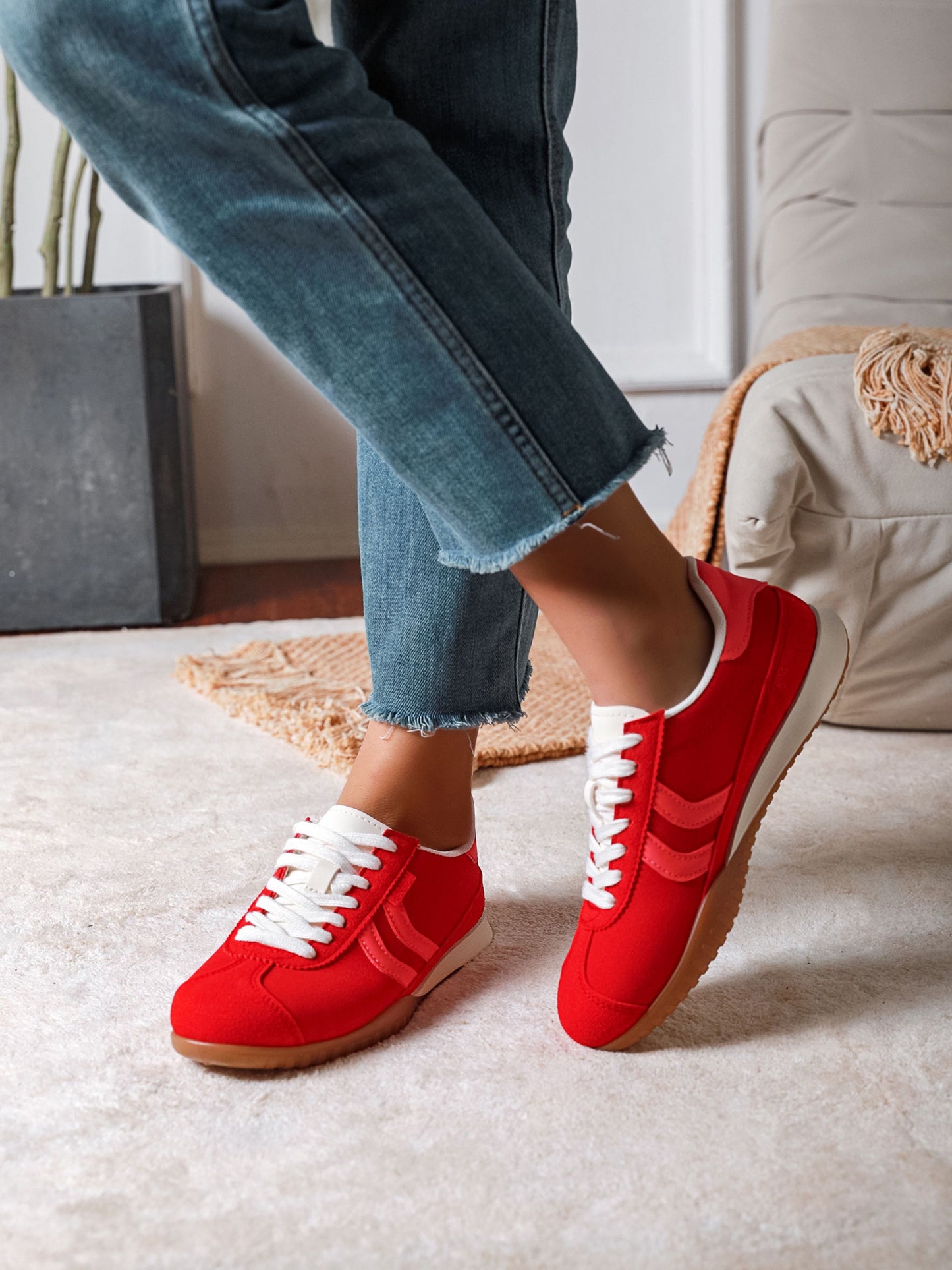 SNEACKERS "RED" 💥 Prix Rond