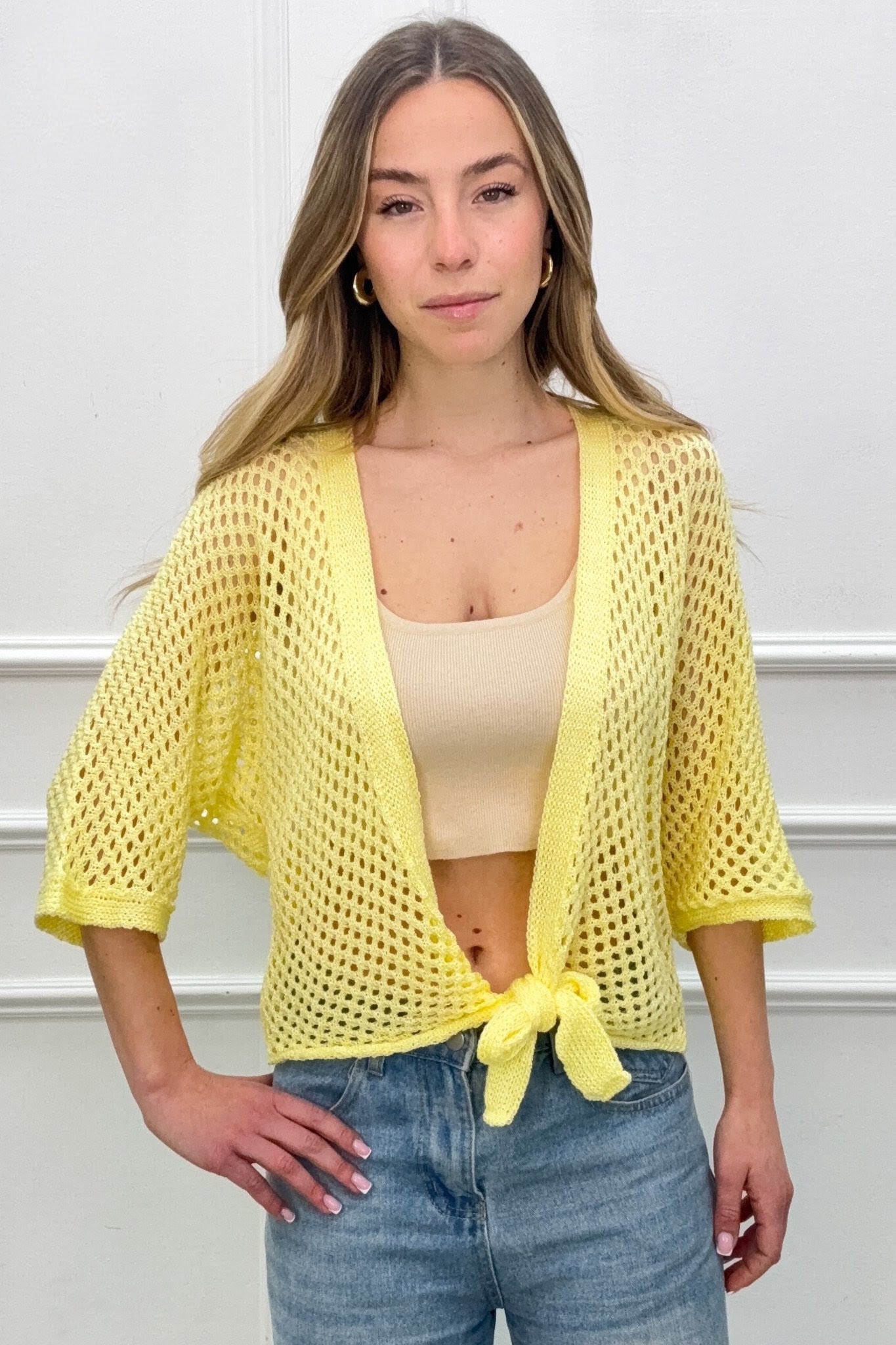GILET CROCHET 💥 P.Rond