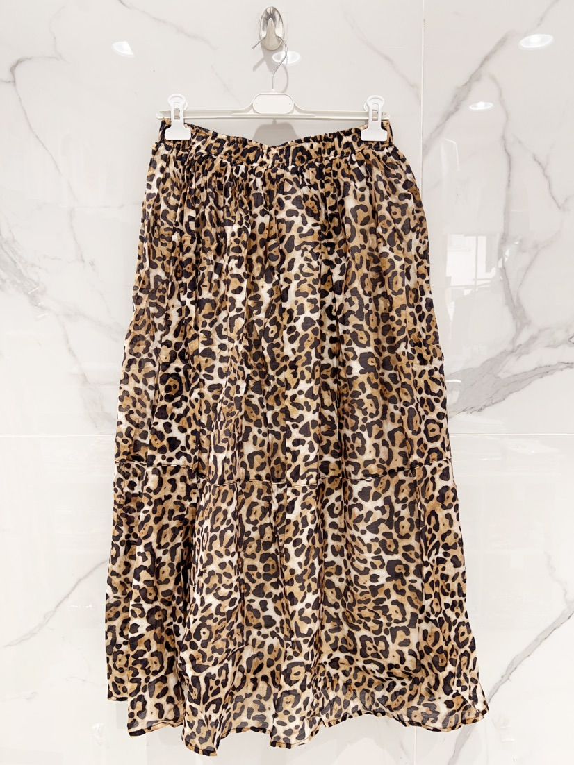 JUPE LEOPARD