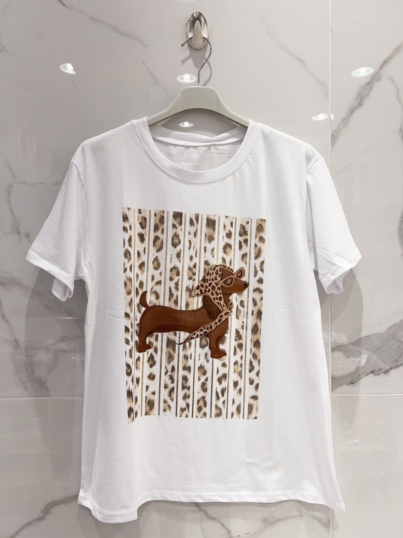 T-SHIRT "Teckel léo"
