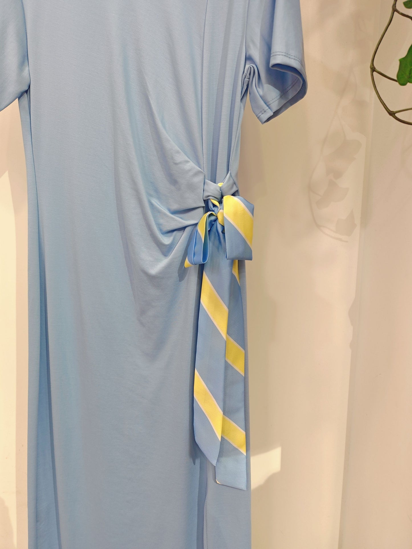 ROBE NOEUD - Bleu