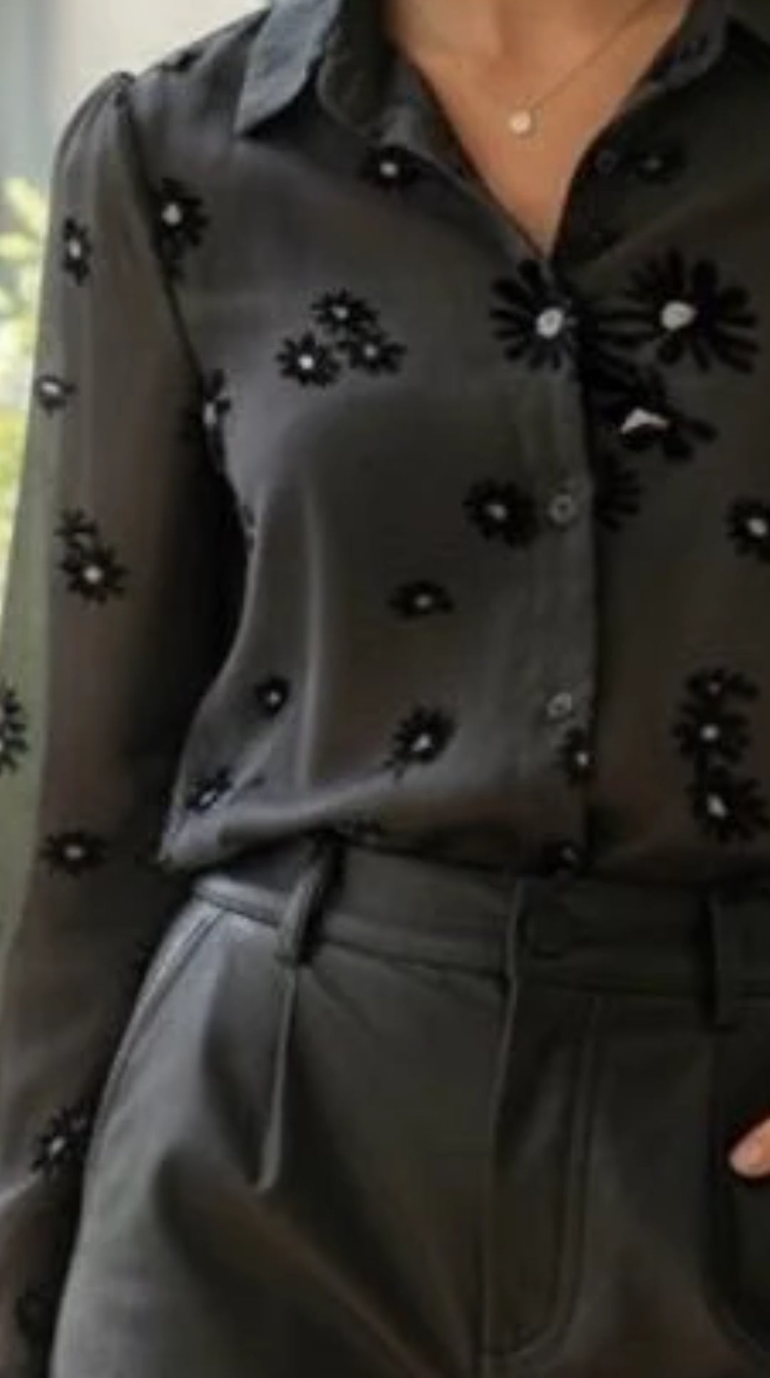 CHEMISIER MANON - Noir