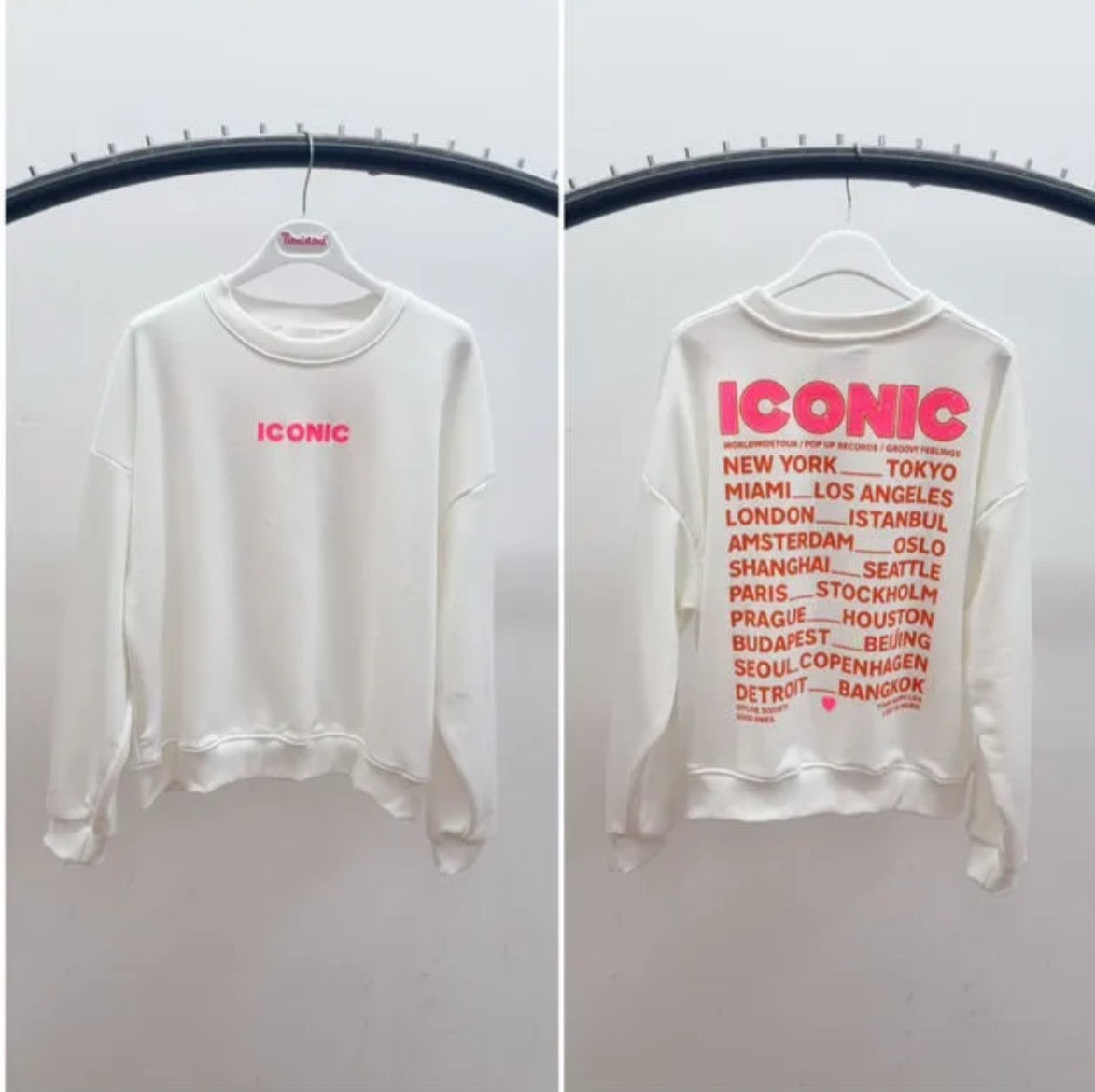 SWEAT "ICONIC" - 3 couleurs