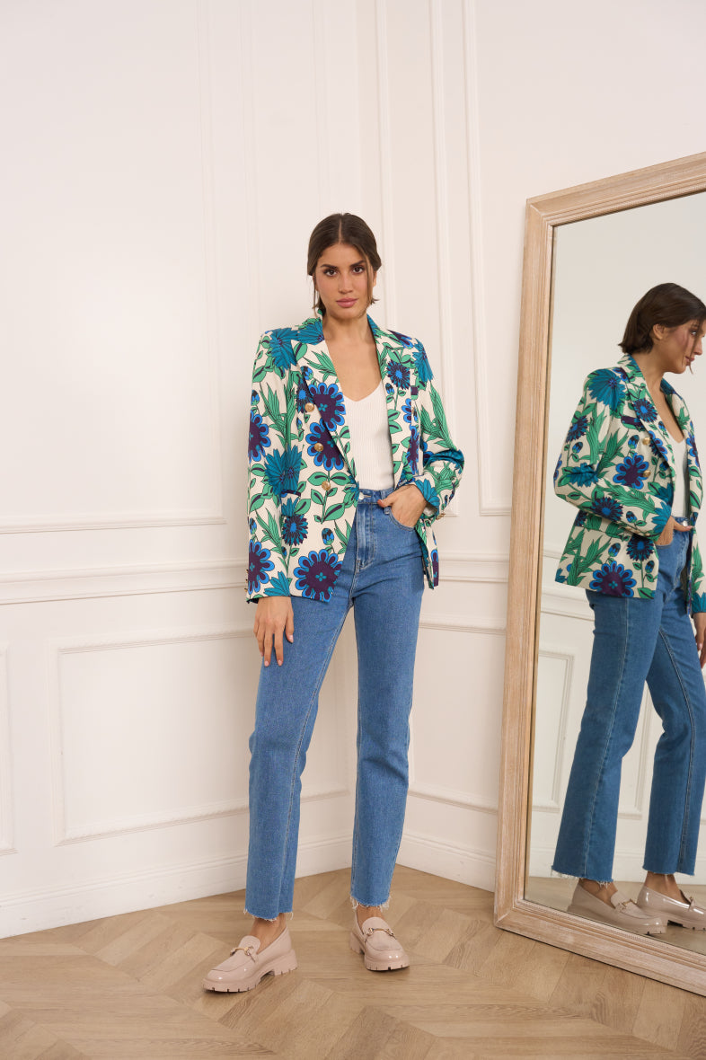 BLAZER FLORAL