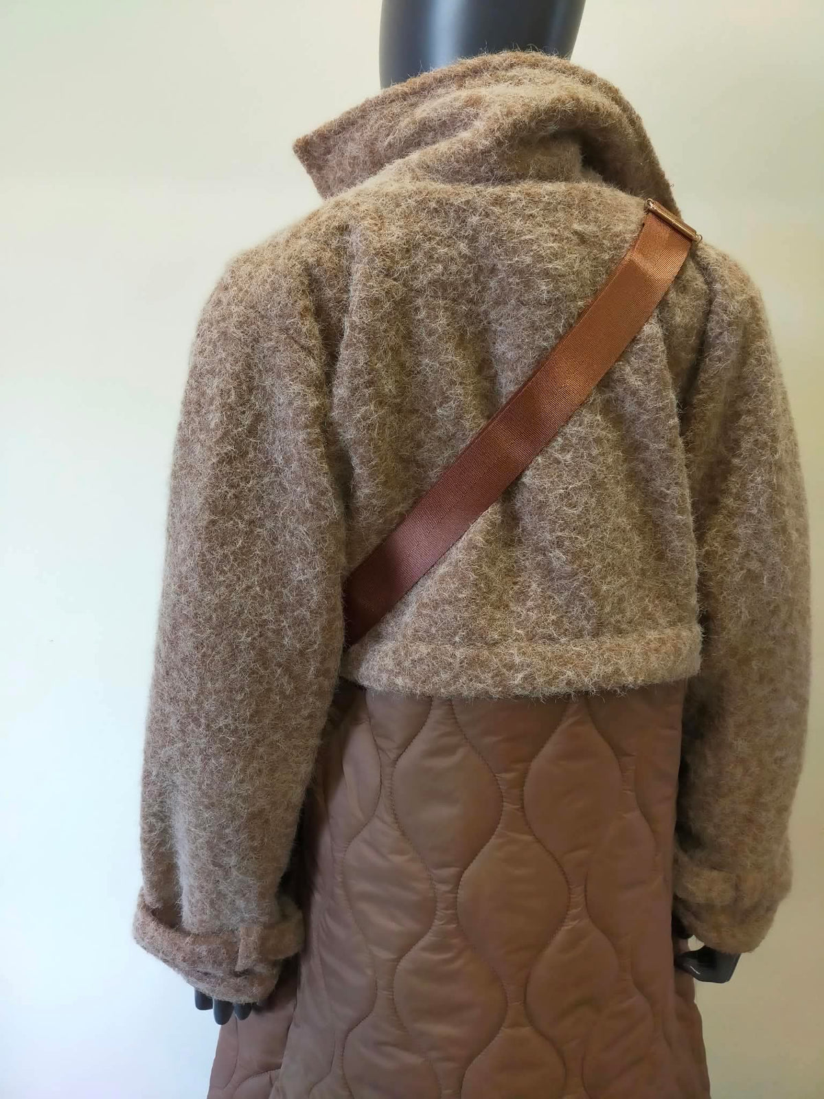 DESTOCK- MANTEAU Bi-matière