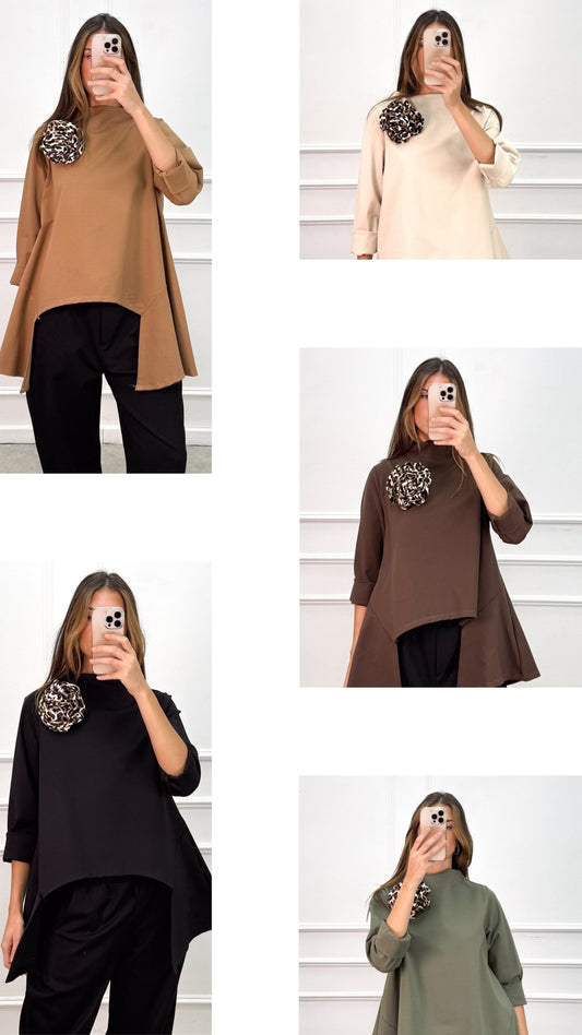 TUNIQUE CHARLIE - 5 Couleurs