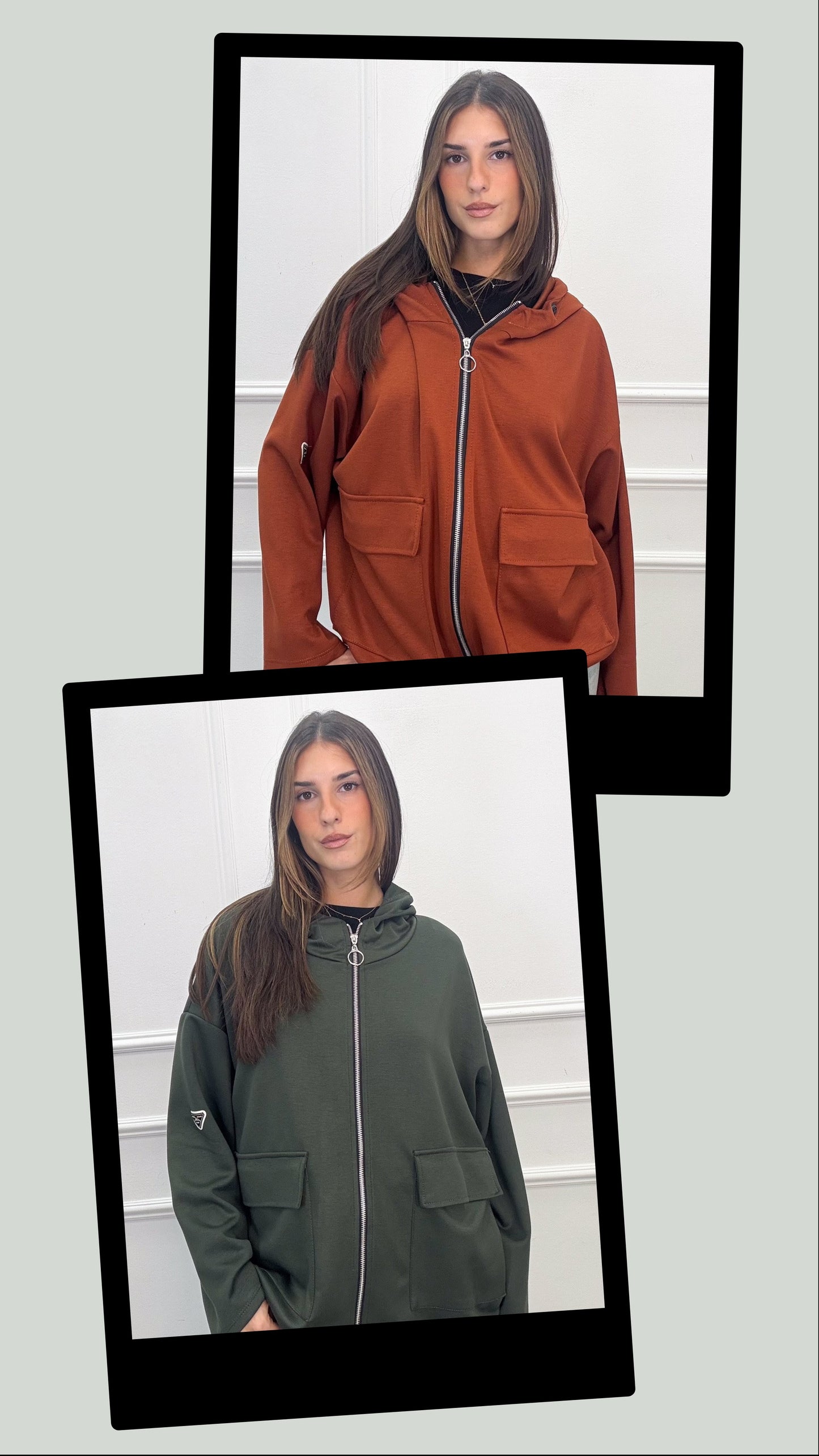 GILET capuche FLO - 2 couleurs