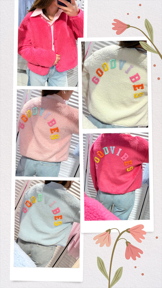 VESTE "Goodvibes" - 4 couleurs