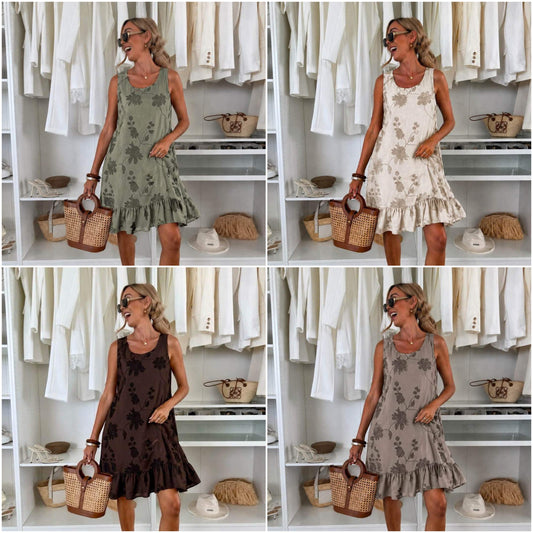 ROBE FLORINE - 4 couleurs