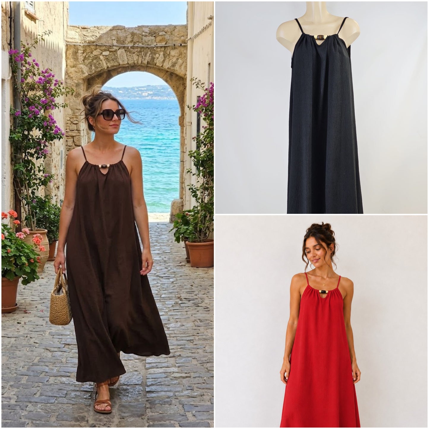 ROBE LOUNA - 3 couleurs 💥P.Rond
