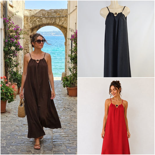 ROBE LOUNA - 3 couleurs 💥P.Rond