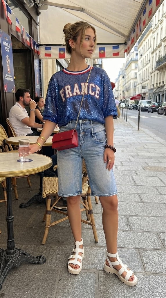 TSHIRT ⚽ FRANCE - 2 Tailles