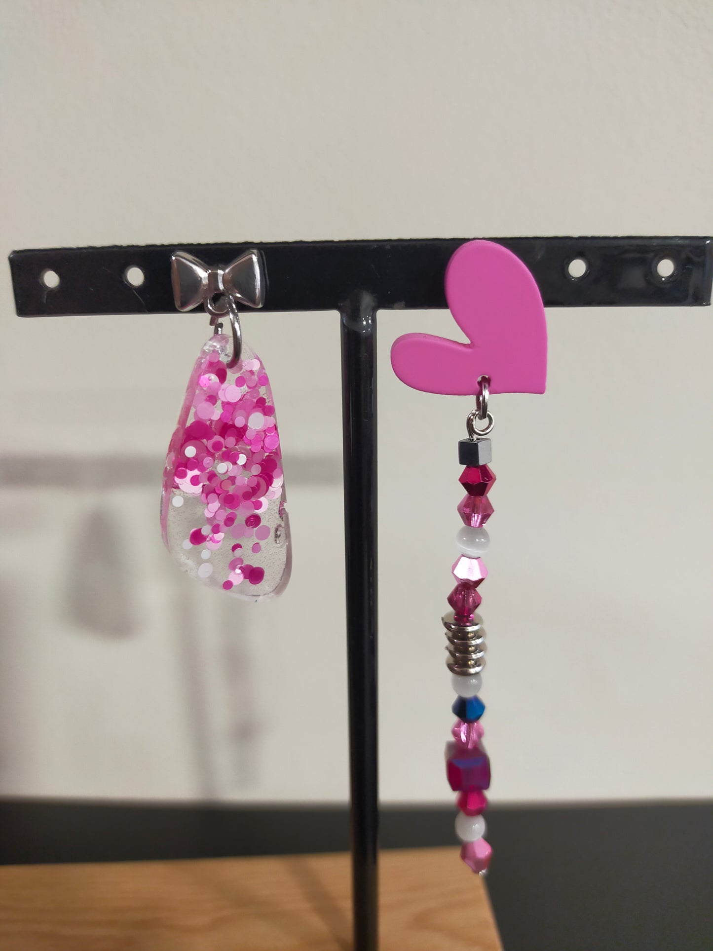 BOUCLES D'OREILLES PINK