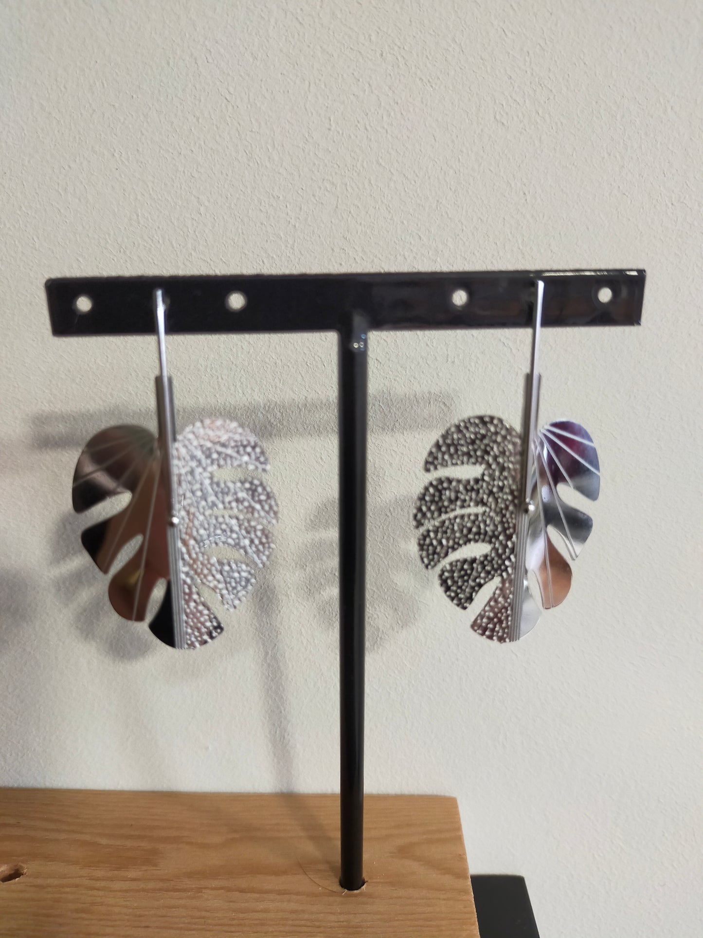 BOUCLES D'OREILLES FEUILLES