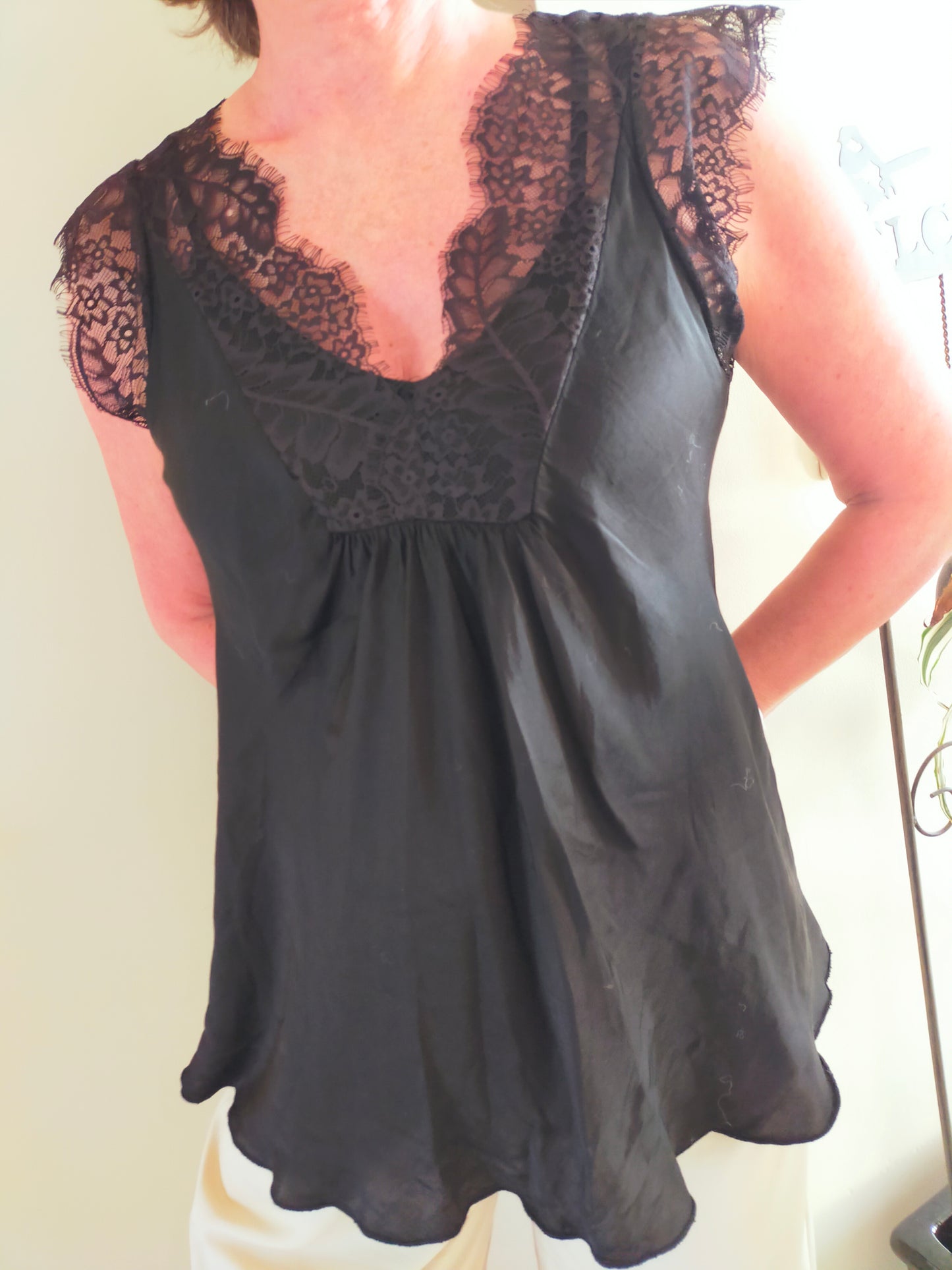 TOP AURORE Noir