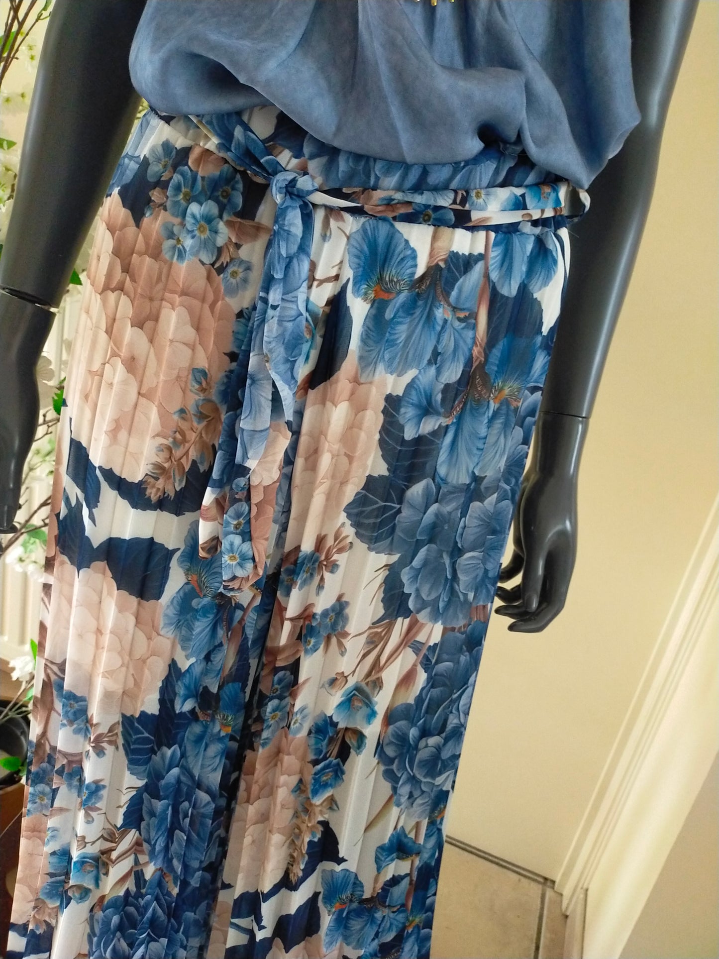 PANTALON HORTENSIA - Bleu