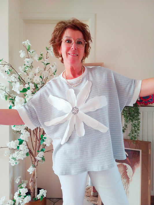 T-SHIRT FLEUR - S50%