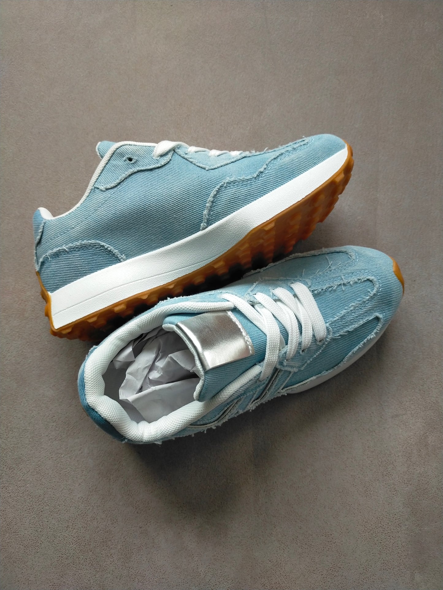 SNEACKERS JEANS CL 💥 Prix Rond