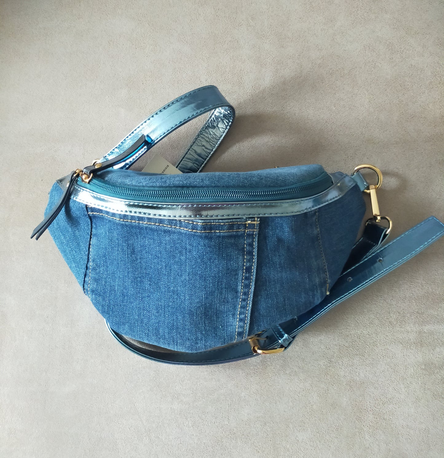 SAC BANANE en jeans - 2 couleurs