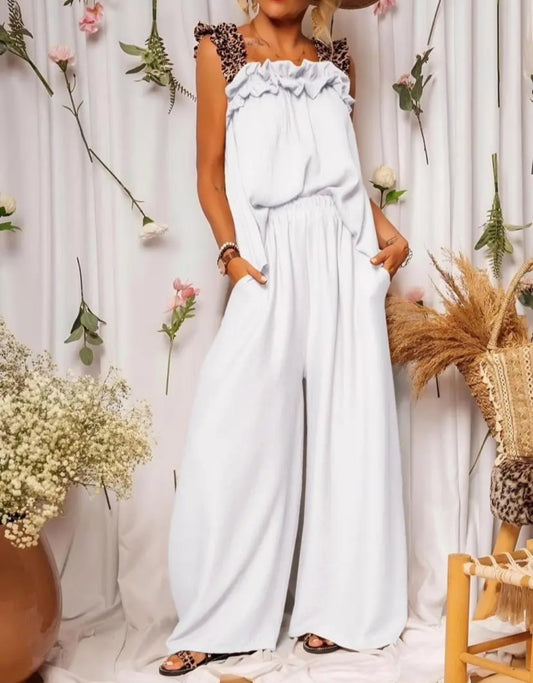 ENSEMBLE SAVANE BLANC CASSÉ