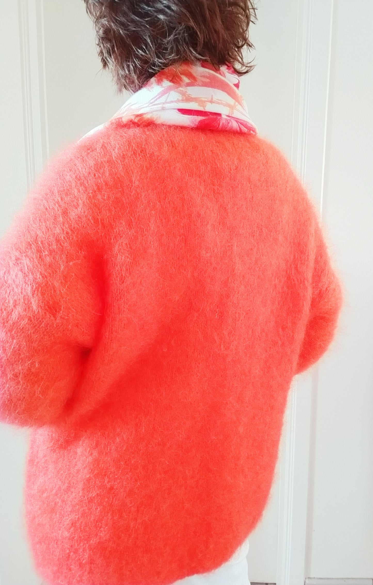 GILET CORAIL - Kid Mohair