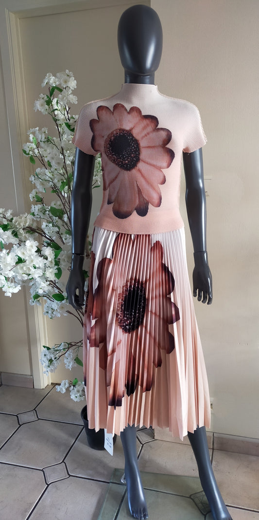 ENSEMBLE MARGOT Beige & Camel