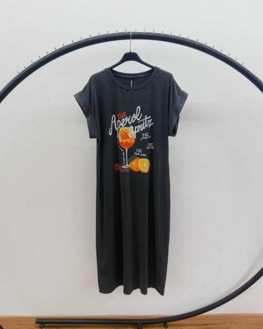 ROBE T-SHIRT - Apérol