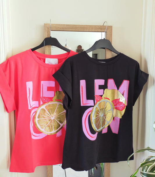 T-SHIRT "LEMON" - 2 couleurs