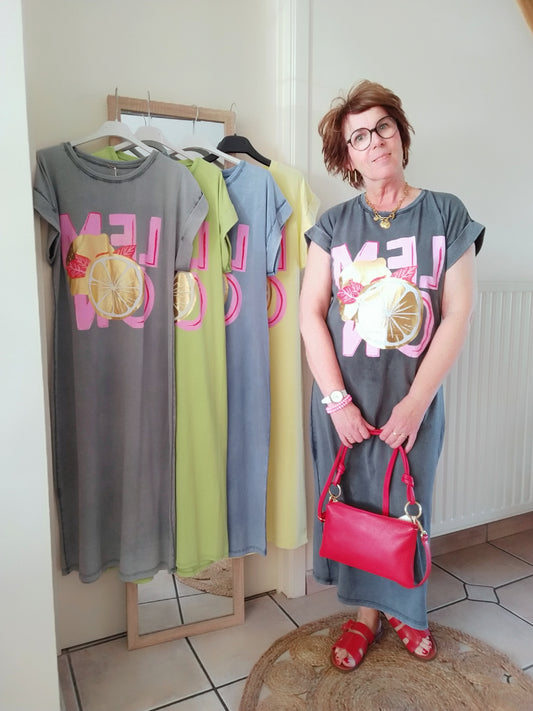 ROBE "LEMON" - 5 couleurs