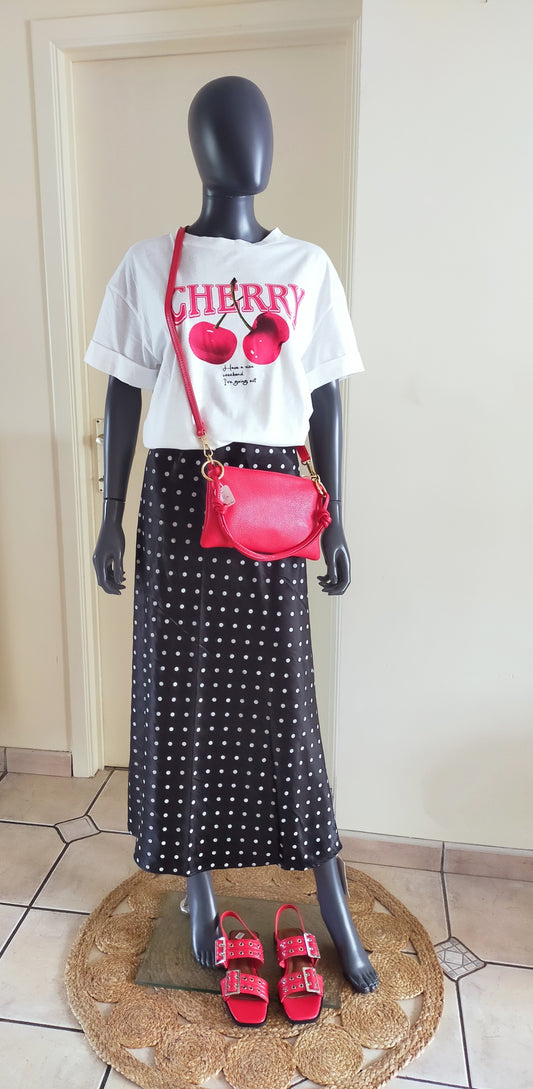 JUPE LOLA Noir & pois
