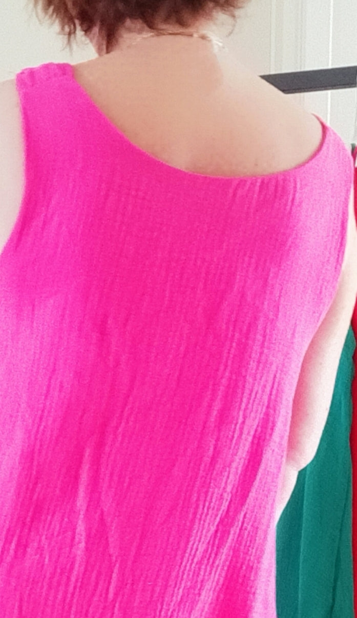 ROBE SOFIA Fuschia