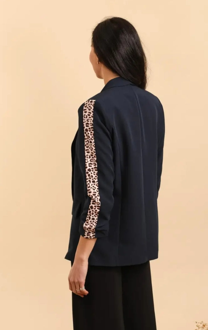 BLAZER NOIRE - Bande Léo