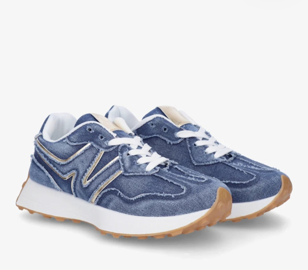 SNEACKERS JEANS F 💥 Prix Rond